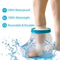 thumbnail image 4 of Funda impermeable para pies fundida Tideshake, antideslizante, reutilizable para adultos, 4 of 7