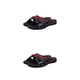 thumbnail image 2 of Sonducket Zapatillas de verano para hombre, correa de cuero, playa, informal, para exteriores, talla grande, zapatilla, masaje, sandalias Negro cuarenta 2piezas, 2 of 6