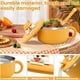 thumbnail image 3 of Tazón de Ramen Tazón de Fideos de Acero Inoxidable Tazón de Fideos Ramen Fideos Portátiles Tazón de Ensalada de Frutas Cocina Vajilla de Cocina, 3 of 5
