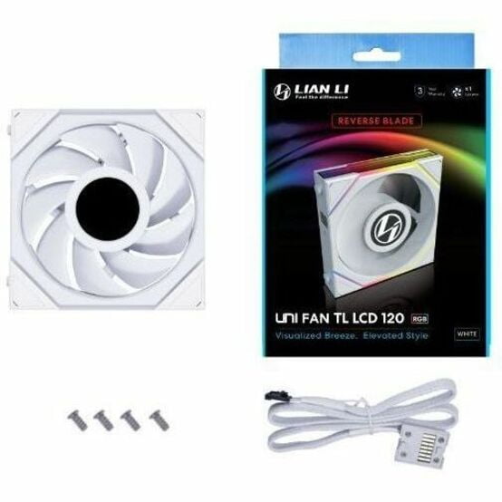 PC用ファン・クーラー LIANLI UNI FAN TL 120 Reverse Blade 3 Amazon.com: Lian Li UNI Fan TL 120 Reverse Blade - LCP Fan