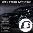 thumbnail image 2 of Cubierta del Panel de Cambio de Marchas Unique Bargains para Mazda CX-9 2016-2020 Negra Fibra de Carbono Interior Unique Bargains, 2 of 6