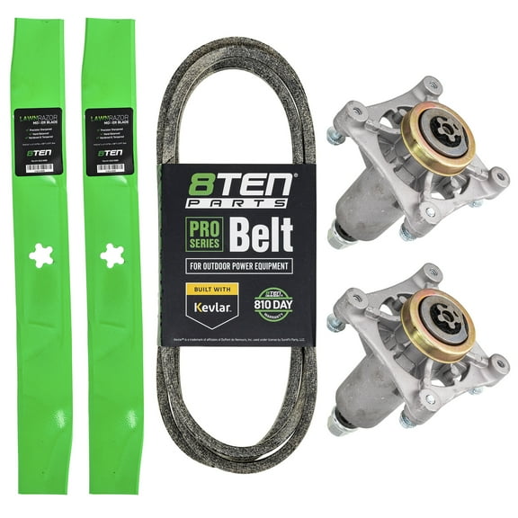 8TEN Blade Spindle Belt Kit for Poulan 38 inches PB145G38 MK1005461