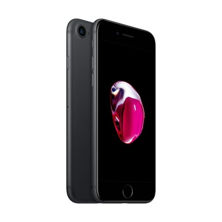Walmart Family Mobile Apple iPhone 7, 32GB, Black- Prepaid Smartphone