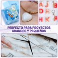 thumbnail image 2 of 41PCS Kit de Resina Epoxica Transparente, Kit Completo 1KG con Guantes, Cup y Herramientas, Transparente Sin Amarillear, Sin Burbujas, Ideal para Joyer&iacute;a, Fundici&oacute;n y Moldes, Mez, 2 of 8