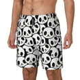 thumbnail image 2 of Fotbe Cute Panda Men’s Swim Trunks Quick Dry Swim Shorts Board Shorts with Mesh Lining-XX-Large, 2 of 9
