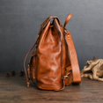 thumbnail image 2 of Leather Backpack For Leisure Travel, 2 of 2
