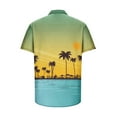 thumbnail image 5 of APEXFWDT Hawaiian Shirts for Men Short Sleeve Regular Fit Floral Shirts Tropical Button Down Holiday Beach Top, 5 of 5