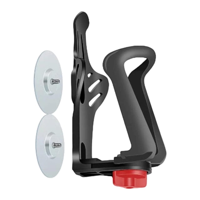 Portabotellas para bicicleta, portavasos, ligero y portátil, soporte para accesorios de ciclismo, portabotellas para bicicleta. Negro