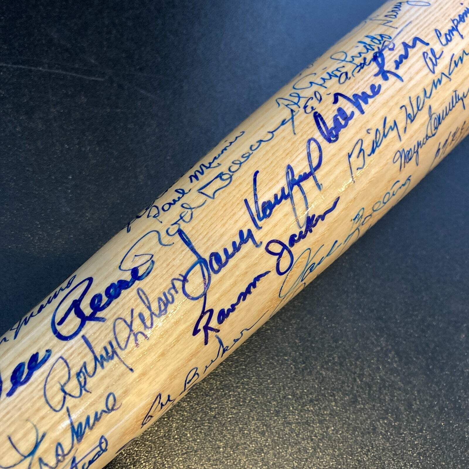 Brooklyn  Los Angeles Dodgers Multi Signed Bat 70+ Sigs! JSA COA Sandy Koufax