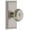 Satin Nickel, variant on Grandeur 825249 Carre Solid Brass Rose Privacy Door Knob Set - Brass