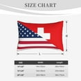 thumbnail image 4 of Daiia USA Switzerland Bedding Waterproof Pillow Protector Zippered Queen – Bed Bug Proof Pillow Encasement-14"x20", 4 of 6