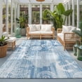 thumbnail image 2 of 8'x10' Area Rugs, Coastal Coral Anchor Indoor Outdoor Area Rug for Living Room Bedroom, Blue Starfish Summer Ocean Vintage Washable Bathroom Rugs Kitchen Floor Carpet Mats Home Decor Aesthetic, 2 of 8