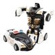 thumbnail image 3 of Mini coche de juguete 2 en 1, coche de juguete de deformación con una sola tecla, modelo robot de transformación automática, coche fundido a presión, regalo para niños, juguete para niños, 3 of 5