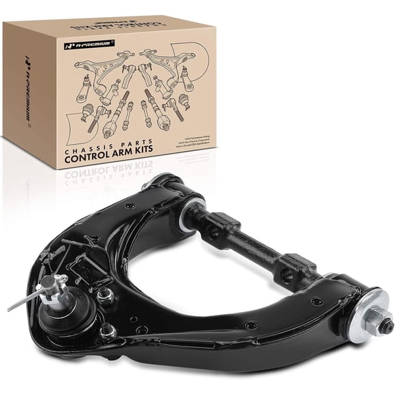 A-Premium Front Left Upper Control Arm, with Ball Joint & Bushing, Compatible with Mitsubishi Montero 1997-2000, Montero Sport 1997-2004