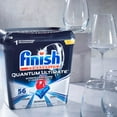 thumbnail image 3 of Finish Dishwasher Detergent, Quantum Ultimate, Fresh, 56 Tablets, 3 of 5