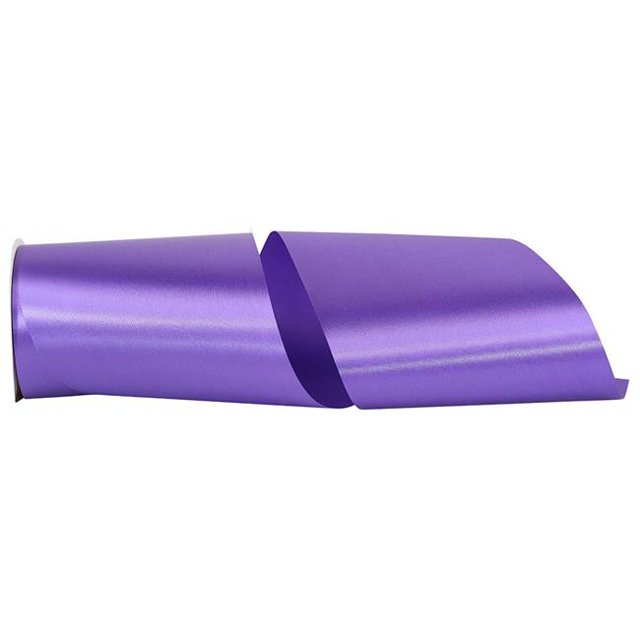 Reliant Ribbon 4700-920-25K 6 in. 50 Yards Simple Face Satiné Ruban d'Allure&44; Raisin