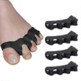 thumbnail image 1 of 4pcs Soft Silicone Bunion Toe Corrector Nail Protector, 1 of 4