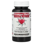 Kroeger Herb Thyroid Care - 100 Capsules