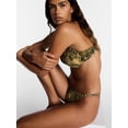 thumbnail image 4 of Kacey Lee Women's and Women's Plus Low Rise High Leg Cheeky Bikini Bottoms, Sizes XS-3X, 4 of 5