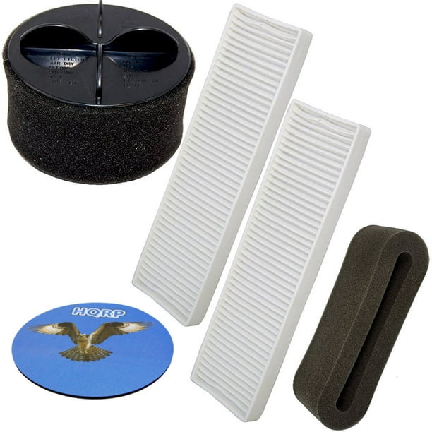 HQRP Filter Kit for Bissell CleanView Helix Vacuum 95P1, 82H1, 82H1H, 82H1M, 82H1R, 82H1T