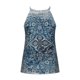 thumbnail image 4 of Moda Mujer Causal Cuello Redondo Impresión Blusa Sin Mangas Camiseta Verano Tops Fridja qr3877, 4 of 8