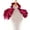 Wine Red, variant on Women Vintage Gothic Ruffle Shrug Collar Shoulder Wrap Costume