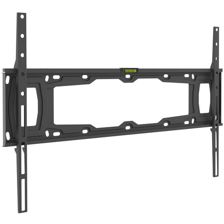 Barkan TV Wall Mount, 32 - 90 inch Fixed Premium Flat / Curved Screen Bracket, Holds up to 132lbs, Auto Lock Patented, Very Low Profile, Extra Stable, Fits LED OLED LCD