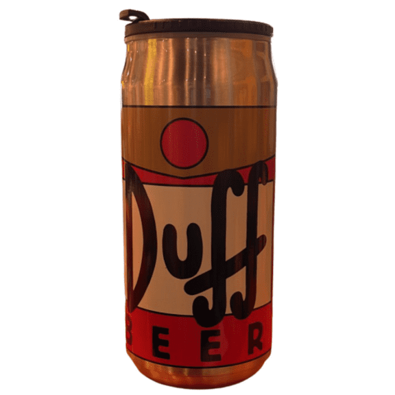 Universal Studios Duff Beer Stain And Steel Tumbler New With Tag
