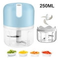 thumbnail image 2 of Electric Mini Garlic Chopper – Small Wireless Food Processor Portable Mini Garlic Choppers Blender Mincer Waterproof USB Charging For Ginger Onion Vegetable Meat Nut Chopper, 2 of 8
