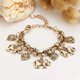 thumbnail image 3 of Heytea Pulsera tobillera bohemia para mujeres, adolescentes y niñas, pulseras de tobillo hechas a mano con concha de tortuga y sol de elefante, joyería para pies de verano - -, 3 of 5