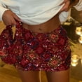 thumbnail image 3 of Drses‌‌ ‌‌‌‌‌‌‌‌‌‌‌‌‌‌‌‌‌‌‌‌‌‌‌‌‌Women's Y2K Sequin Mini Skirt - Low Waist Glitter Bodycon Elastic Short Skirt for Rave & Club Parties, 3 of 3