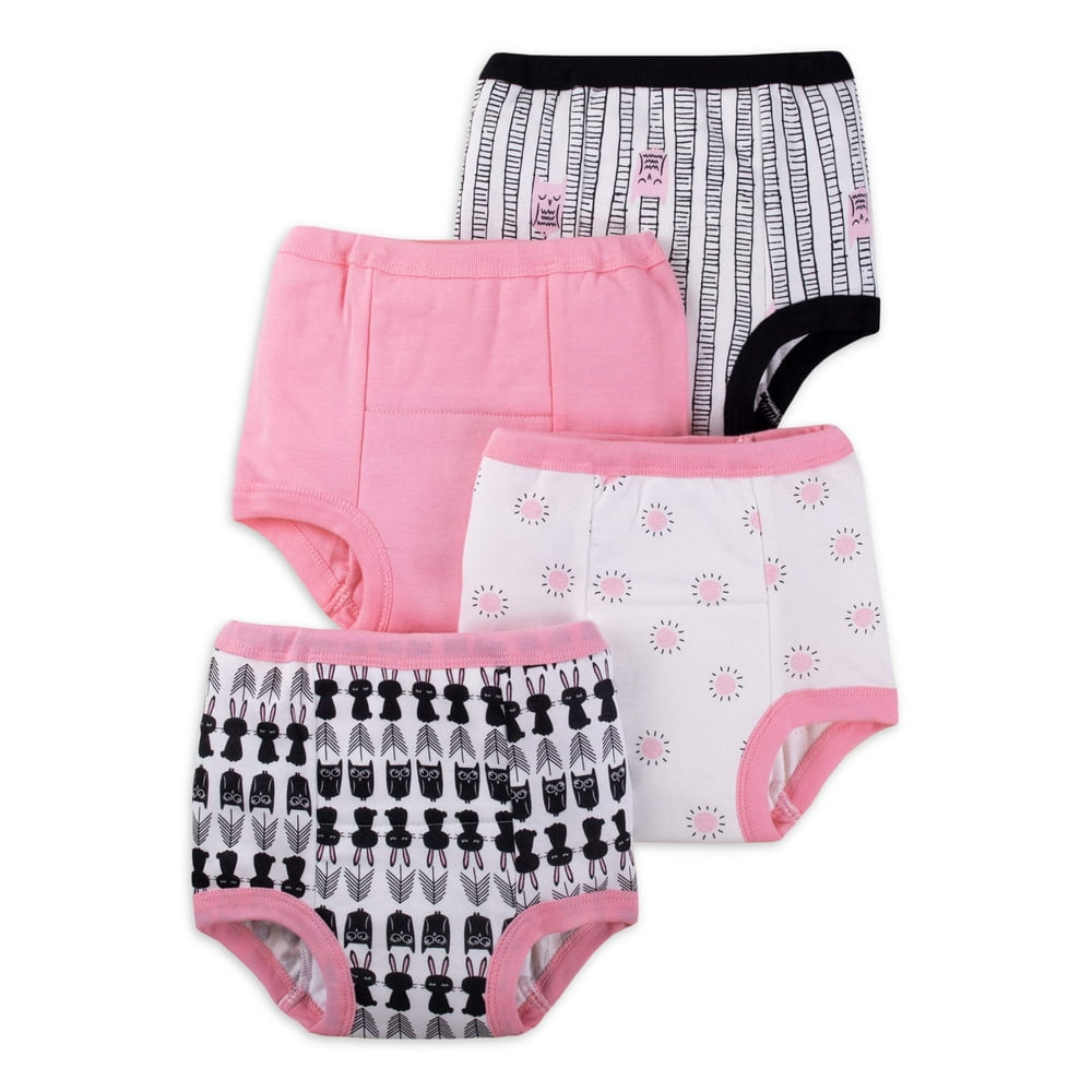 Lamaze Toddler Girl Training Pants, 4Pack