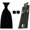 Black, variant on Men Solid Color Wide 8cm Neck Tie Stretch Y-shape Braces Suspender Cufflinks Set