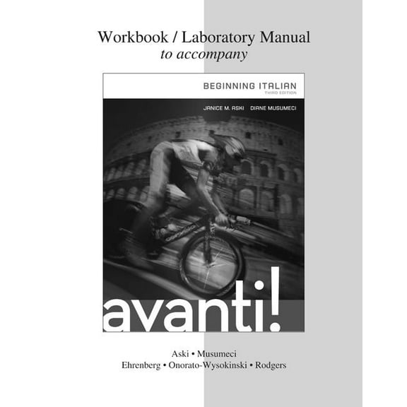 Workbook/laboratory Manual for Avanti