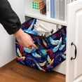 thumbnail image 5 of Peace Dove Foldable Storage Containers Bins with Handle, 10.8"x10.5"x10.6", Large Capacity Storage Basket, 5 of 6
