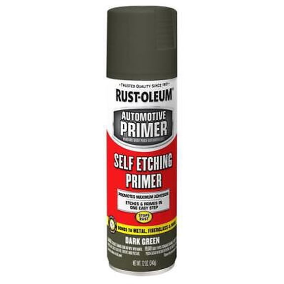 Rust-Oleum Stops Rust Gray Automotive Self-Etching Primer Spray 12 oz. (Pack of 6)