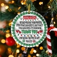 thumbnail image 5 of Naittoop Christmas Acrylic Pendant Concave Textured Round Pendant Decoration, 5 of 5
