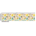 thumbnail image 3 of Ambesonne Cartoon Fabric by the Yard Upholstery, Easter Chick Egg Sun Floral, 3 Yards, Ivory Multicolor, 3 of 5