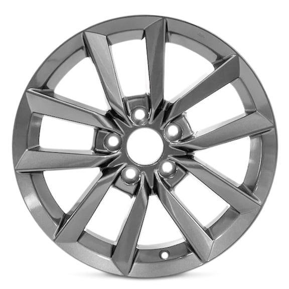 New OEM Replacement Wheel 17x7 in for 2020-2021 Honda Civic Powder Coated Charcoal 17 inch Aluminum Rim