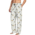 thumbnail image 2 of Daiia Funny Chicken Men's Sleep Pant with Pockets and Drawstring,Pajama Pants-X-Large, 2 of 9