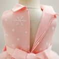 thumbnail image 4 of iiniim Toddler Baby Girls Christmas Dress Snowflake Print Wedding Party Dresses Special Occasion, 4 of 7