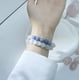 thumbnail image 5 of Pulsera de cuentas de piedra, pulsera de piedras preciosas naturales, pulsera de cuentas de cristal, mejora la ansiedad, 5 of 7
