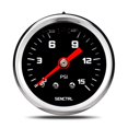 thumbnail image 1 of Manómetro de combustible SENCTRL 0-15 Psi con relleno de aceite de silicona, 1 of 6