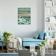 thumbnail image 2 of Inspirational Canvas Wall Art Flowers Wall Pictures I Can Only Imagine Motivational Quotes for Living Room Decor Vintage Canvas Prints Teal Artwork Home Office Bedroom Decor Ready to Hang 12"x 16", 2 of 5