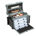 thumbnail image 1 of SKB Large Tackle Box, 4 Drawers with Dividers and 2 Soft Exterior Pockets, Gray, 1 of 10