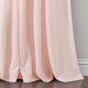 thumbnail image 4 of Lydia Curtains Ruffle Window Panel Set for Living, Dining, Bedroom (Pair) 84" x 40" Blush, 4 of 9