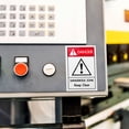 thumbnail image 3 of MasteelfCA Danger Sign Machinery Dangerous Zone Sign Useful Dangerous Zone Warning Sign, 3 of 8