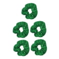 thumbnail image 4 of OUNONA 5Pcs Elastic Hair Bands with Sequins Green Stylish Hair Bands for Everyday Wear, 4 of 6