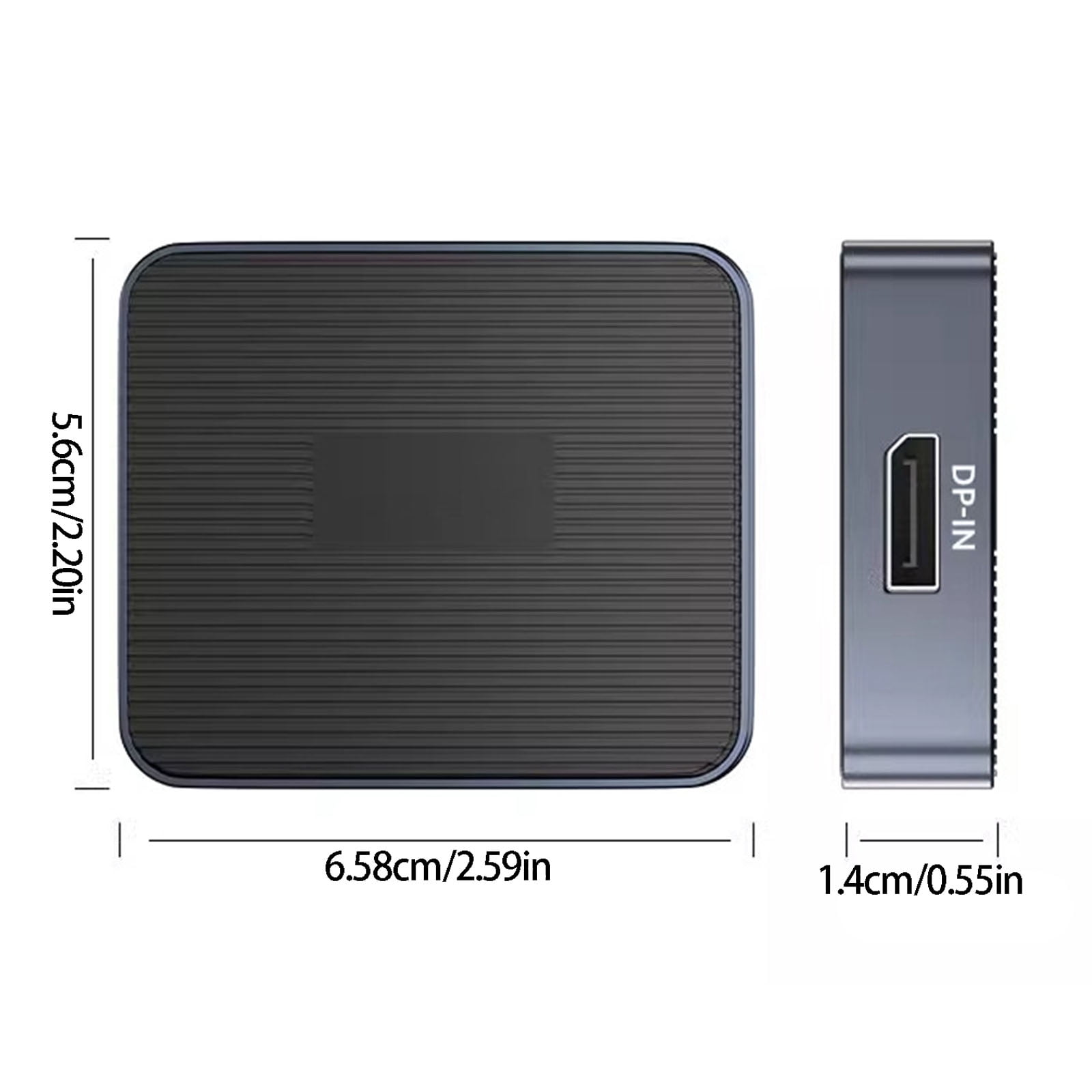 USB C DisplayPort 1.2 Hubs 4K 120Hz Refreshes Rate Plugs And Play For Monitors And TVs