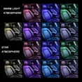 thumbnail image 7 of Car Mounted Colorful Ambient Light | 7 Color LED Interior Lighting | USB Powered 5V | 8.66x1.25 Inch Automotive Accent Light | PVC & Metal Construction, 7 of 7